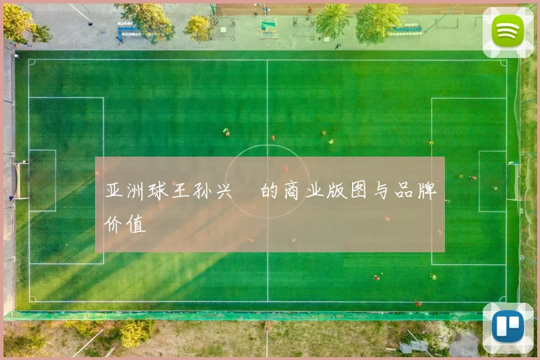 亚洲球王孙兴慜的商业版图与品牌价值